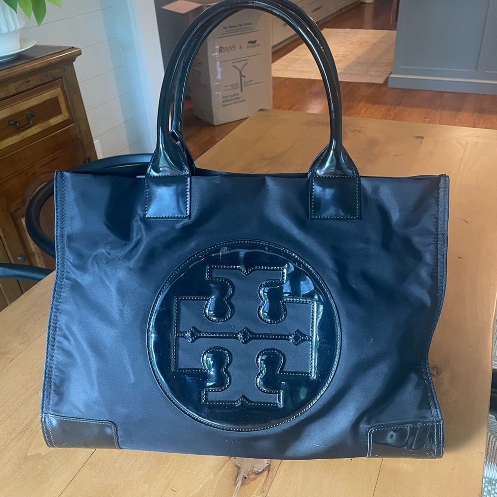 Tory Burch Black Tote Bag